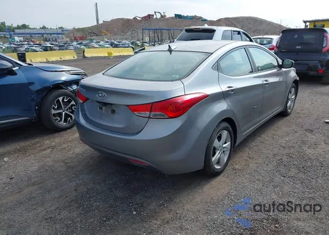 2013 Hyundai Elantra Gls из США, поврежденный, VIN KMHDH4AE5DU932717